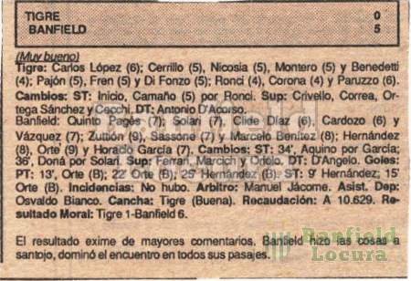 banfield-tigre 1987