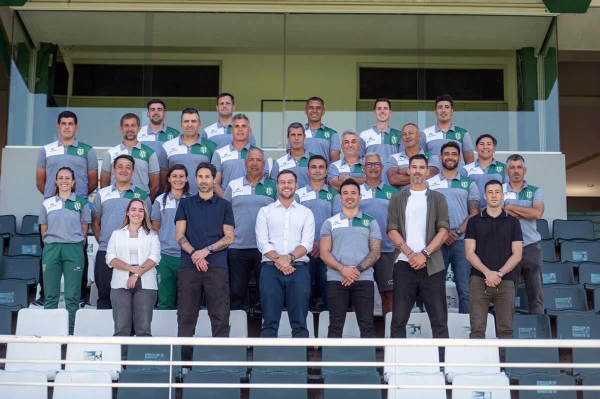 banfield presentó a la nueva conducción de fútbol en toda la estructura del club 