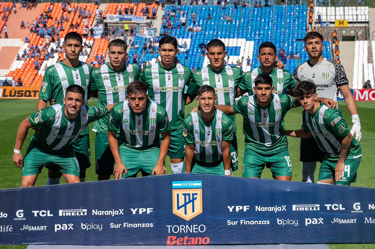 formación de banfield en su derrota por goleada ante Godoy Cruz