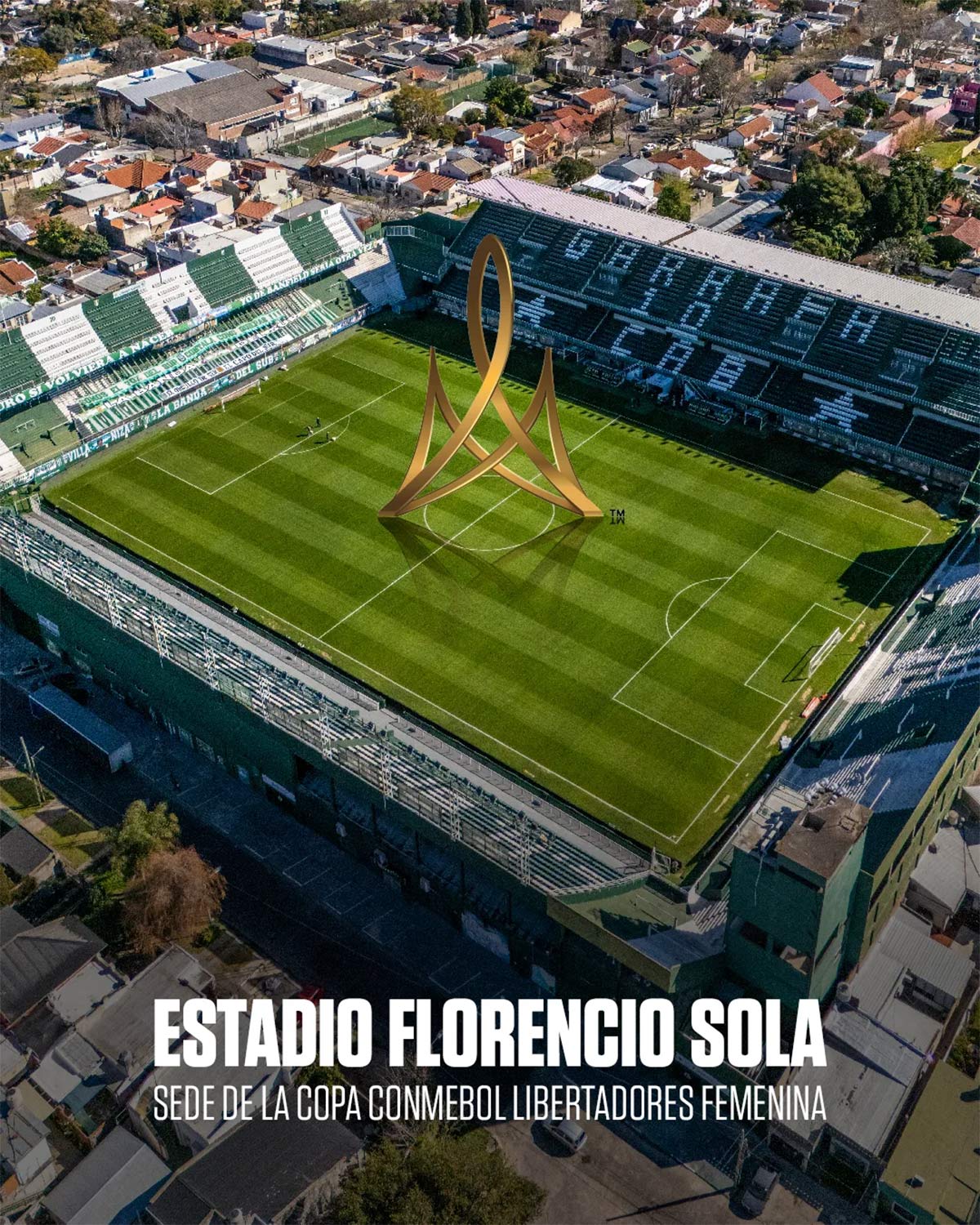 el florencio sola sera la sede de la libertadores del futbol femenino