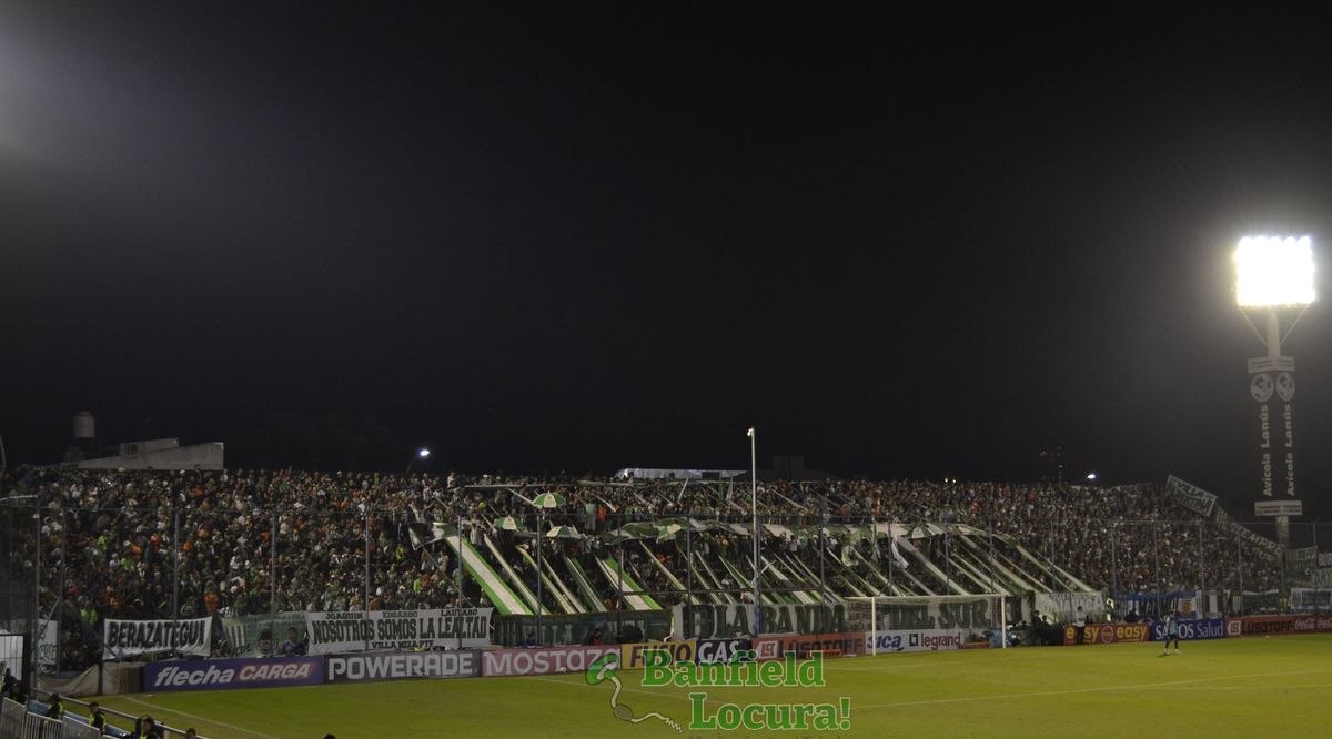 hinchada de banfield en copa argentina